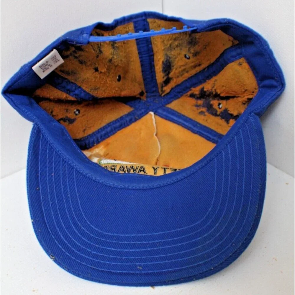 Vintage‎ Exxon LaBarge Project Safety Award Embroidered Snapback Cap